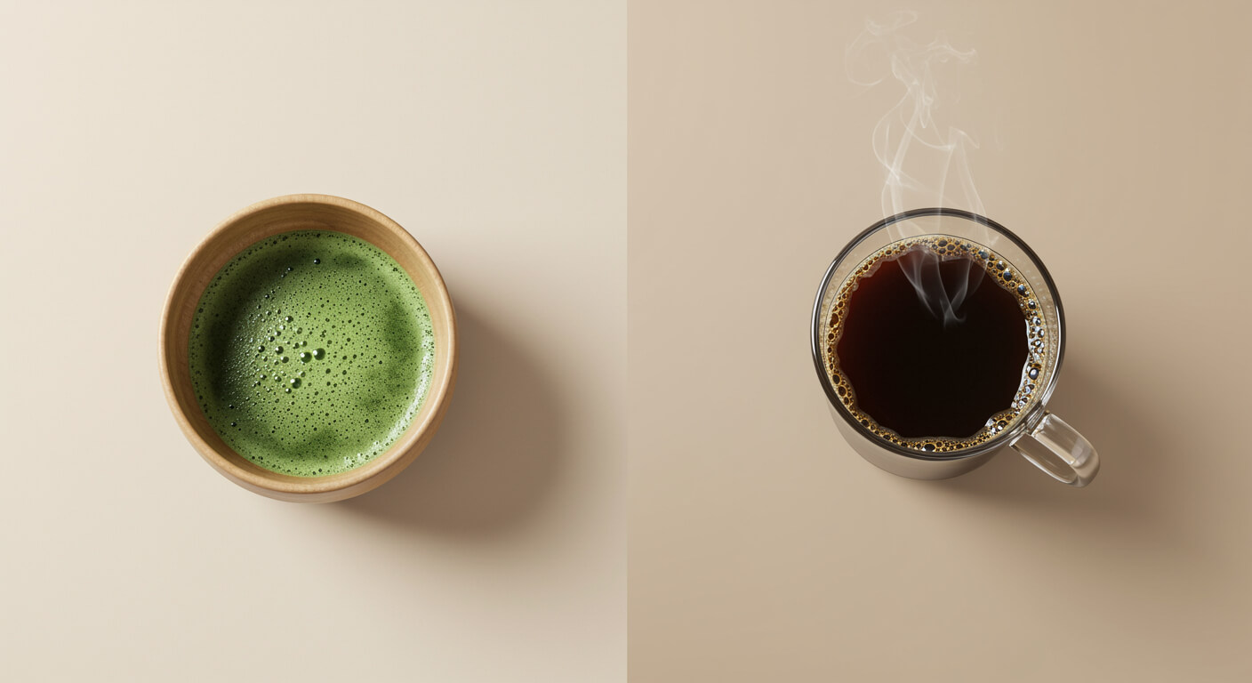 Matcha vs. Coffee